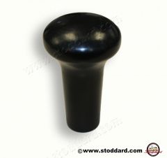 695-424-191-00 Black Shift Knob for 356B, 356C, and 911 912 1965-66 As Original with proper coloring and weight. Internally threaded.  