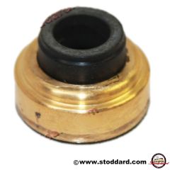 901-105-592-02 Metal Seal for Camshaft Oilers, Fits 911 1965-89 930 912 for RSR and other drilled center-lube camshafts.  
