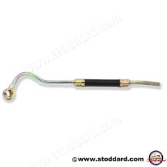 901-107-347-02 Camshaft Oil Feed Line, Left, Porsche Factory Part. Fits 911 1965-1983  