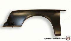 901-503-031-22-GRV Front Fender, Left with No Flare. Fits 911 912 1965-1968. Porsche Classic Part  