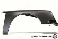 901-503-032-22-GRV Front Fender, Right with No Flare. Fits 911 912 1965-1968. Porsche Classic Part  