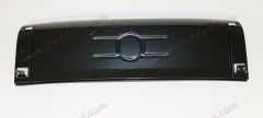 901-505-023-20-GRV Center Licence Plate Panel Between Rear Bumpers, Porsche Classic Part, Fits 911 912 1965-1973.  