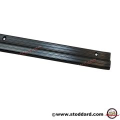 901-551-419-28-70K Black Threshold Carpet Trim Strip. For 911 912E 1974-1989 2 req'd. Porsche Classic Part  