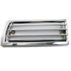 901-559-431-23 Early Horn Grille, 2-Hole, Left, Chromed Alloy, Concours Quality. Fits 911 912 1966-1968