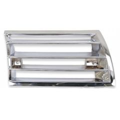 901-559-431-27 Horn Grille, Chrome, Right for 911 912 1969-1972 (Click for part number explanation)
