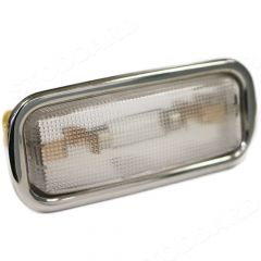 901-632-101-00 Interior Light, Chrome Frame for 356C and 911 912 up to 1978 