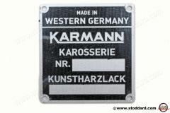 902-701-111-00 Paint and Chassis Tag for 912  