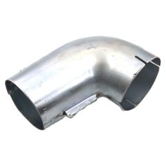 911-211-131-00 Hot Air Hose Elbow on Heat Exchanger