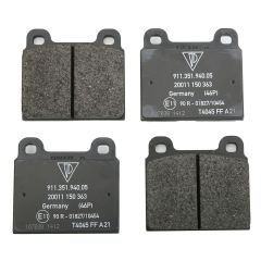 911-351-950-11 Brake Pad Set For Front Disc Brakes, 911 Carrera 1984-1989 91135195011