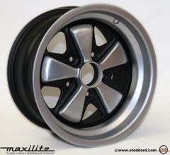 911-361-020-22-8OE Maxilite "RS" 15 x 8-inch 10.6mm Offset Wheel with Satin Finish
