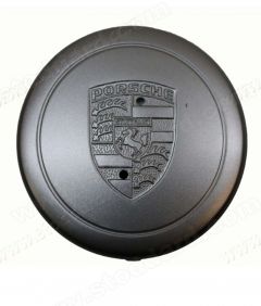 911-361-032-28 Black Wheel Hub Center Cap with Removal Holes for Fuchs and ATS Alloy Wheels Fits 911 912 930 924S 944  