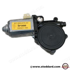 911-624-015-43 Power Window Motor, Left, 911 930 964 993 (89-98)  