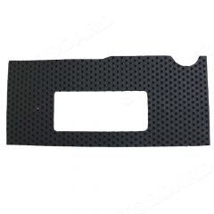 914-552-040-10 Radio Trim Plate for 914 1970-1974 For OE style radios, with Correct German Basket Weave  