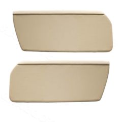 914-555-017-09-TAN Interior Door Panel Set, Beige / Cream Smooth Vinyl for 914 1970-1971 91455501709