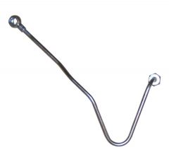 930-107-348-09 Oil Pipe, Right,  Fits 911 1983(late)-1989.  