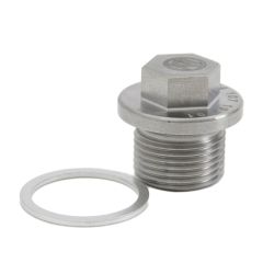 944-107-197-01-LN LN Billet Stainless Steel Magnetic Drain Plug for 924 944 968 911 20x1.5