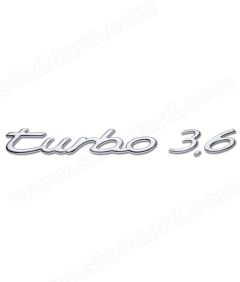 965-559-221-00 Turbo 3.6 Emblem for 911 Turbo 965  