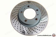 981-351-402-01 Sebro Brake Disc Rotor, Front Right Fits Boxster Cayman 2013-2016  