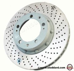 993-351-046-10 Brake Disc Rotor - Front Right - 993 Turbo / Carrera 4S  