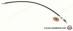 993-561-921-03 Cabrio Convertible Drivers Side Shaft with Gear for 911 1984-89, 964 1989-94 and 993 1994-98  