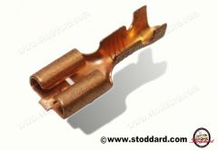 999-652-106-02 Flat Female Spade Connector Fits 356 911 912 914 924 944 968. Porsche Factory Part  