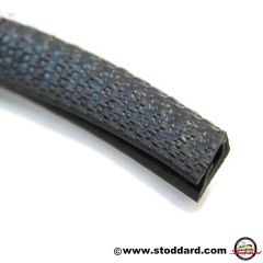 999-911-041-00 Edge Protection Pinchweld Sold in Pre-Cut 1 Meter Length - Black Fits 911 912 1965-89 930 912  