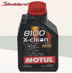 MOT-102786 Motul 8100 5W40 X-CLEAN C3. High Performance Engine Oil for Modern Porsches.1 Liter  . Ground Shipping Only. 