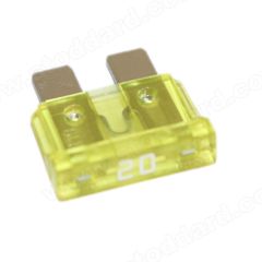 N-017-131-7 Blade-Style Fuse, Yellow, 20 Amp  