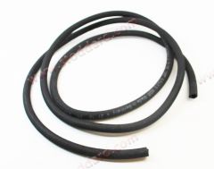 N-020-359-1 Porsche / VBT Germany Fuel Hose-Sold By The Meter, 9.0 mm ID X 2.5 wall thickness, rubber with braided cloth covering.  