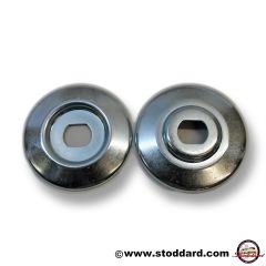 NLA-09-SET Generator Pulley Set, Correct Silver Finish. For all 356 and early 912  53909316  