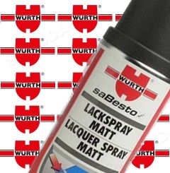 NLA-095-054-00 Wurth Satin Grey Gloss Spray  