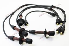 NLA-109-954-00 Stoddard ignition wire set for 356 and 912 with long, straight brown connector. Made in USA  61610995400  