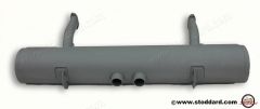 NLA-111-010-05 USA-style Exhaust Muffler for 356B, 356C, and 912 models.  61611101005  