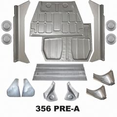 NLA-501-050-00 Complete Floor Pan Kit For 356 Pre-A Includes Pans, Closing Panels, Longitudinals and More!   