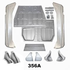 NLA-501-050-01 Complete Floor Pan Kit For 356A Includes Pans, Closing Panels, Longitudinals and More!    