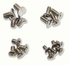 NLA-541-041-00 Stainless Windshield Frame Screw Set, Fits Roadster and Convertible D  64454104100  