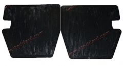 NLA-551-121-01 Rubber Rear Floor Mats. Left and Right. Fits 356, 356A, 356BT5. New and Improved Concours Quality Design!  64455112101  
