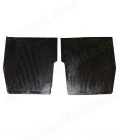 NLA-551-121-06 Rubber Rear Floor Mats, Left and Right, Fits 356BT6, 356C.  64455112106  