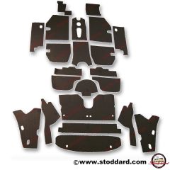 NLA-556-540-00 Complete  Interior Body Sound Insulation Kit. Fits 356B T5 Cabriolet.  64455654000  