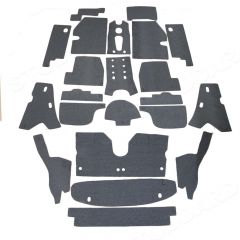 NLA-556-550-00 Complete Interior Body Sound Insulation Kit. Fits 356B T6 and 356C Cabriolet Models  64455655000  