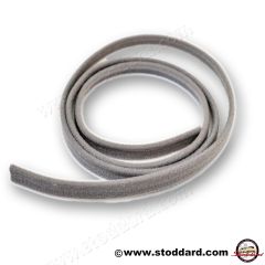 NLA-564-901-50-600 Sunroof Edge Velvet Seal. "Narrow" (Gray). Fits 356 1962-1965 64456490150600   