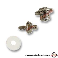 NLA-591-001-00 Polished Tenax Fastener Set Fits Porsche 356 911 912