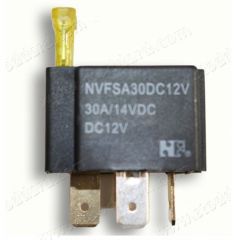 NLA-615-106-01 12 Volt Relay, Open Type, 30 Amp with 25 amp built-in fuse. Fits 356 911 912 914  64461510601  
