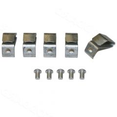 NLA-68-119 Hubcap Clip Set with 5 clips and 5 rivets. Fits 356 with drum brakes.  35668119 64468119  