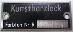NLA-701-103-00 Paint Badge for Reutter Built Models  64470110300  