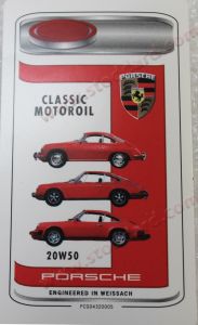 PCG-043-200-05 Oil Type Decal 20W50 For Porsche Classic Oil  