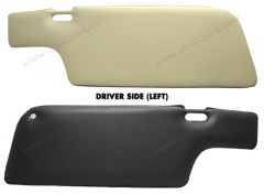 PCG-731-031-02 Black and Off-White Sun Visor, Left,  for 1969-1977 911 Coupe. Porsche Classic Part  