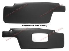 PCG-731-032-42 Black Sun Visor With Mirror, Right, For 1969-1977 911 Targa. Porsche Classic Part  
