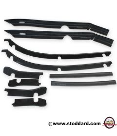 PCG-799-503-07 Bumper Beading Set for 911 1974-1989  
