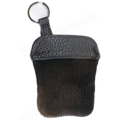 PCG-902-100-10 Key Case, Black with Black Corduroy PCG902100-10